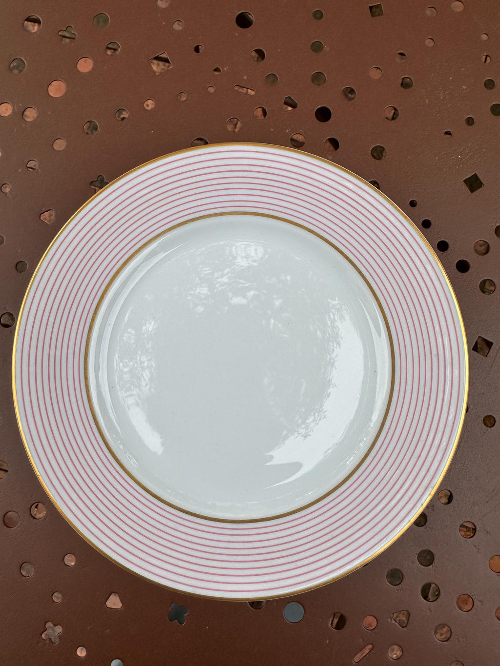 6 assiettes à dessert Raynaud Limoges – Modèle Céralène