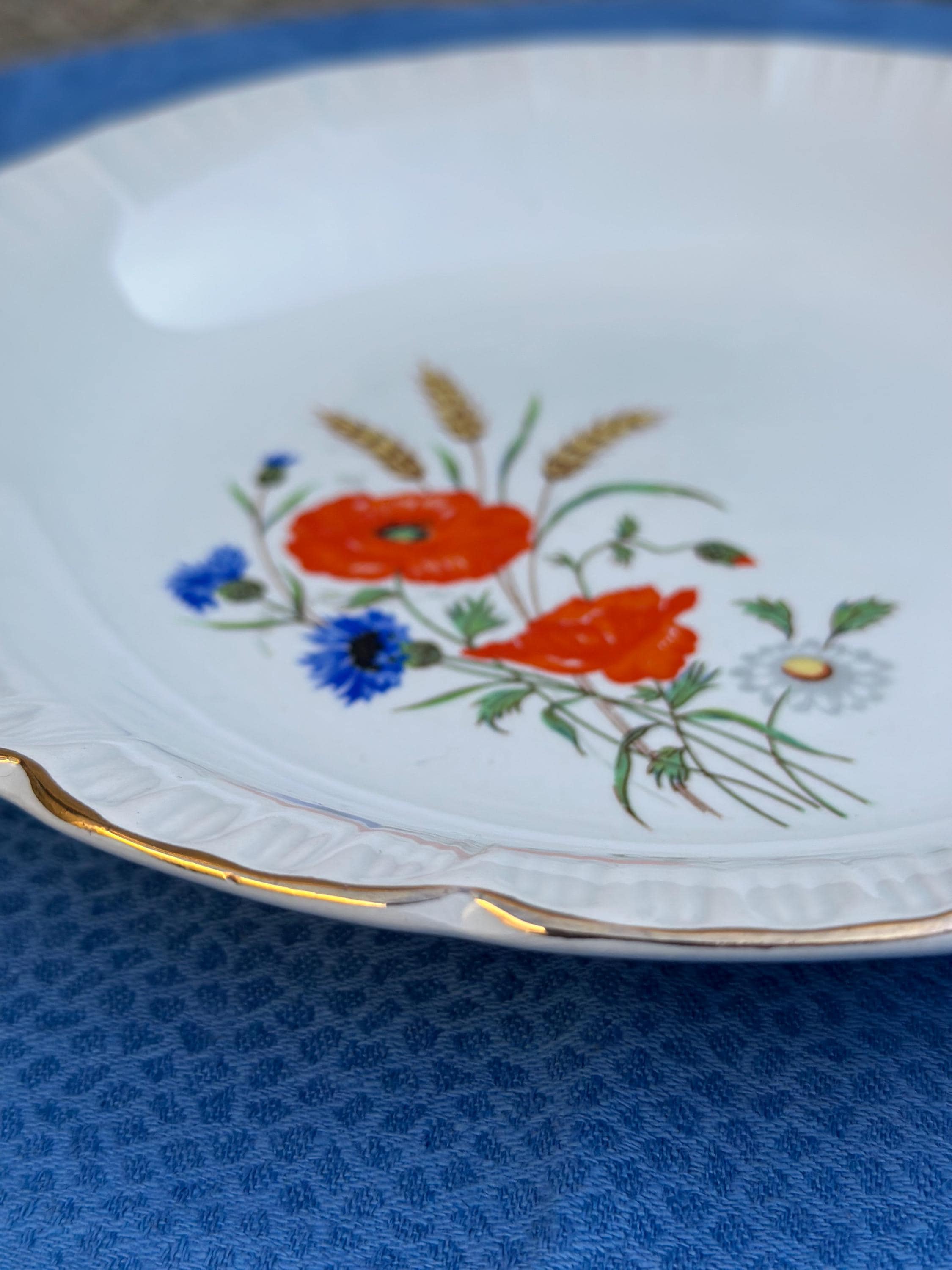 Antique Digoin & Sarreguemines Soup Plates – Rapsodie Model Set of 8