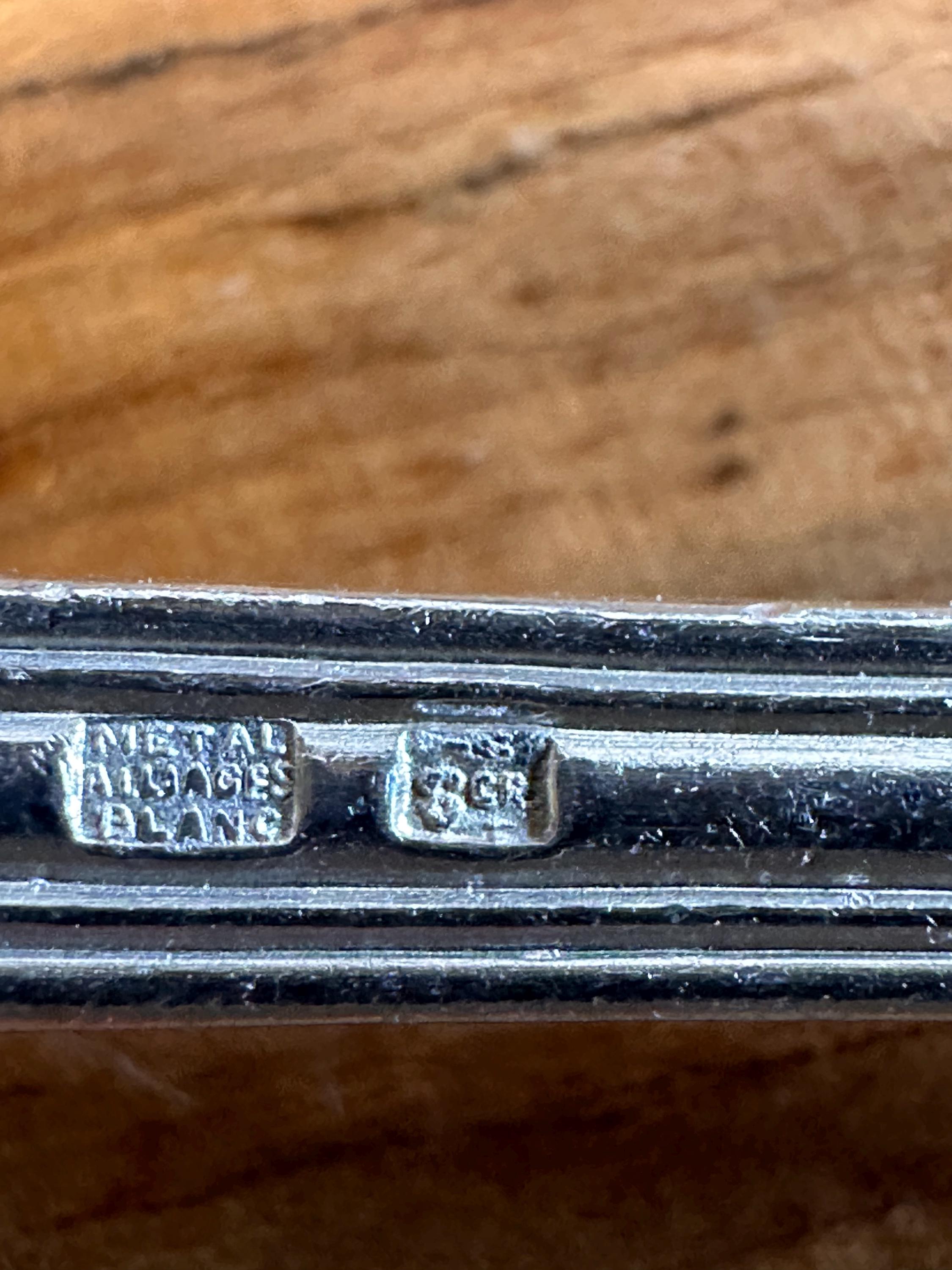 Petites Cuillères Charles Roux Paris en Métal Argenté  - Modèle Filet Vieux Paris - Orfèvrerie française