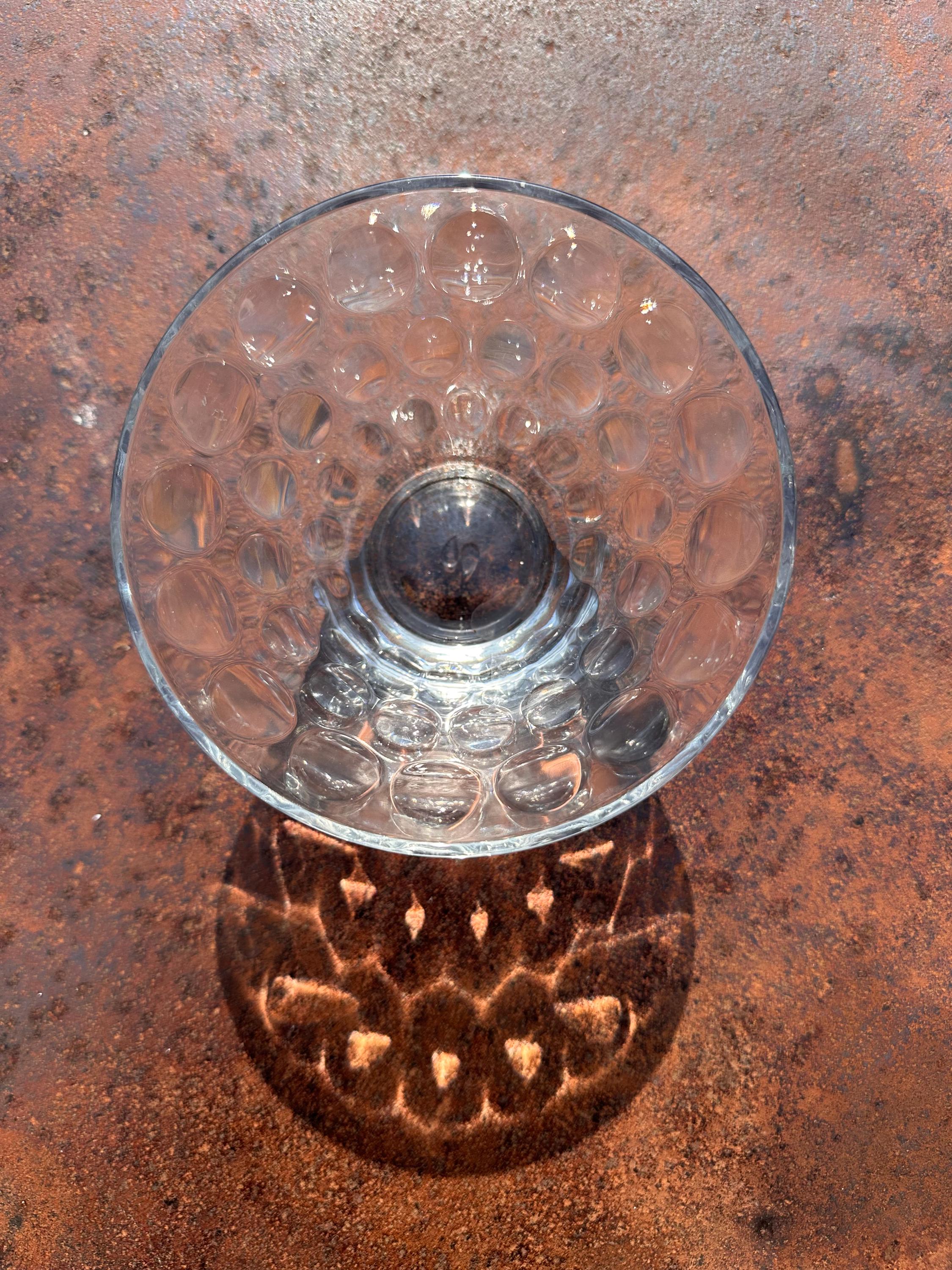 Bols Duralex Vintage – Verre Trempé à Relief "Bulles" – Design Français Années 70 – Lot de 2