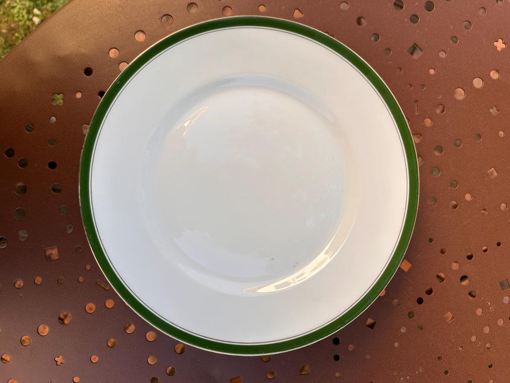 Plat sur piédouche Bernardaud Limoges – Porcelaine ancienne