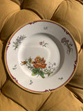 Assiette ancienne en faïence Sarreguemines – Modèle Pompadour