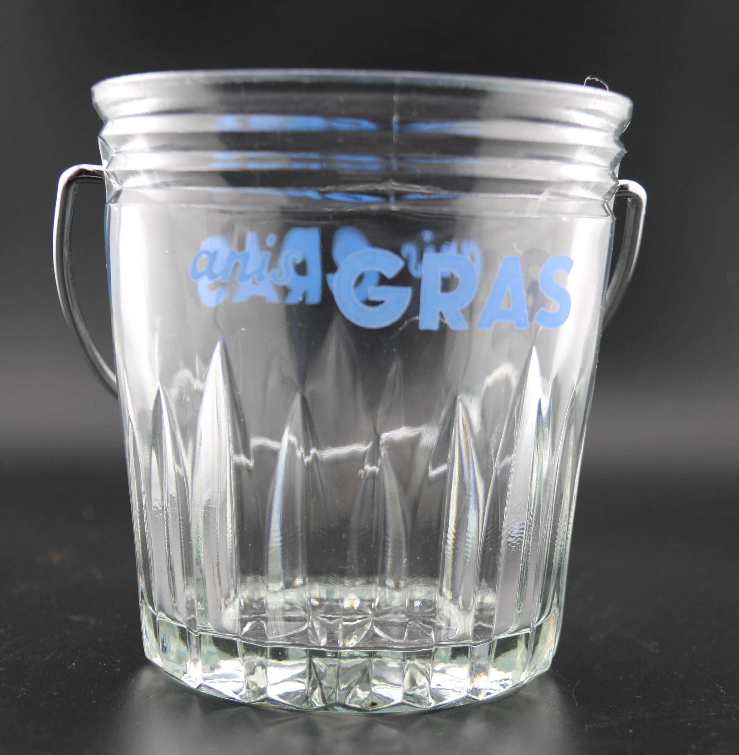 Anis Gras promotional ice bucket – Vintage bistro style