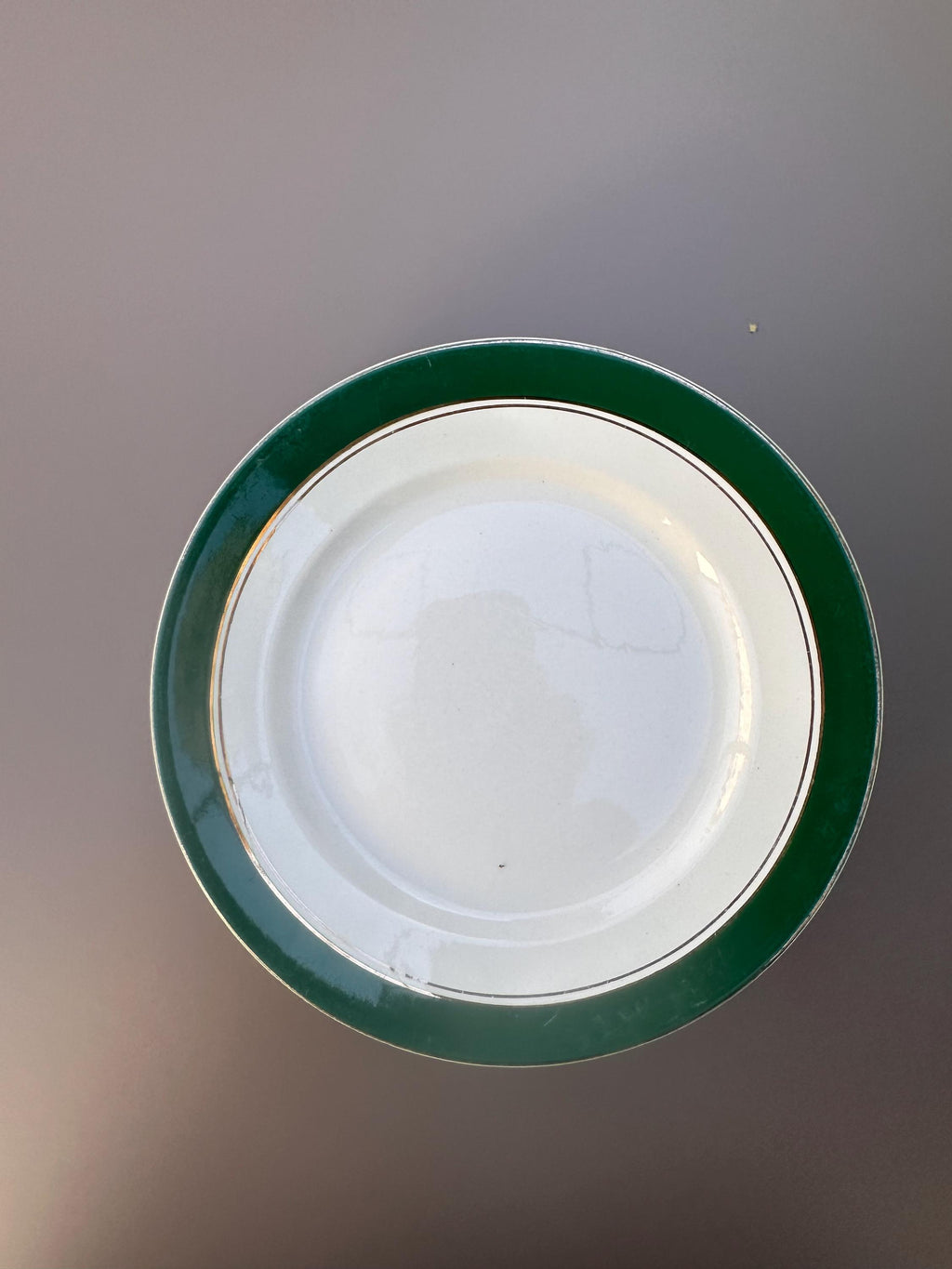 assiettes à dessert anciennes Digoin & Sarreguemines – Modèle Savoie lot de 9