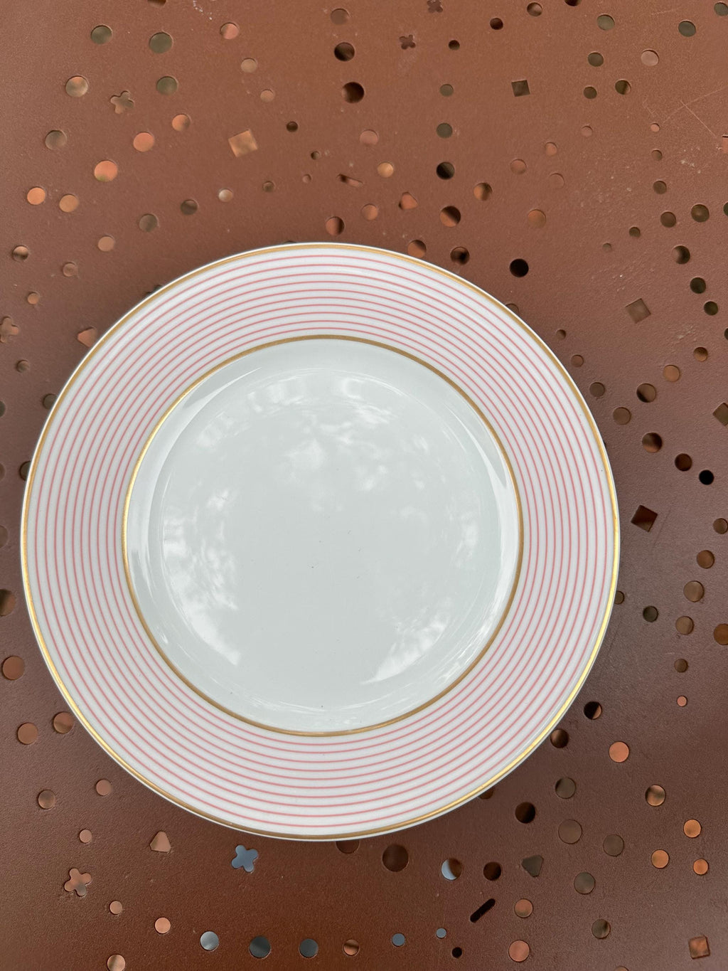 6 assiettes à dessert Raynaud Limoges – Modèle Céralène