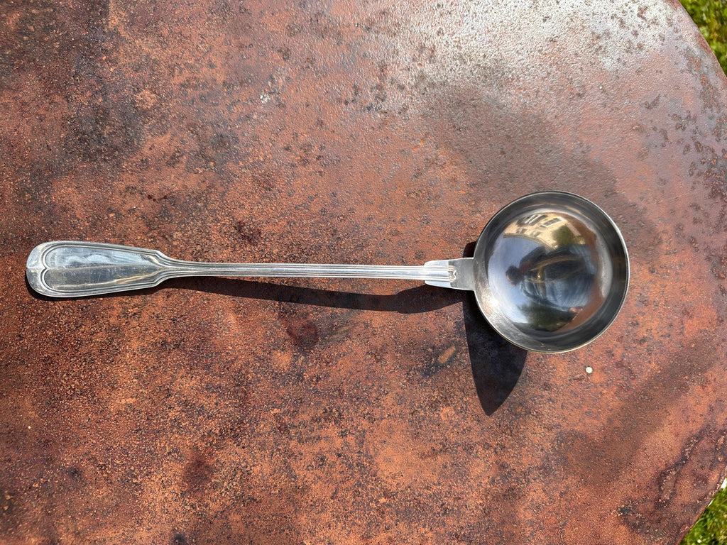 Louche de table en métal argenté – Ravinet d'Enfert "Vieux Paris"