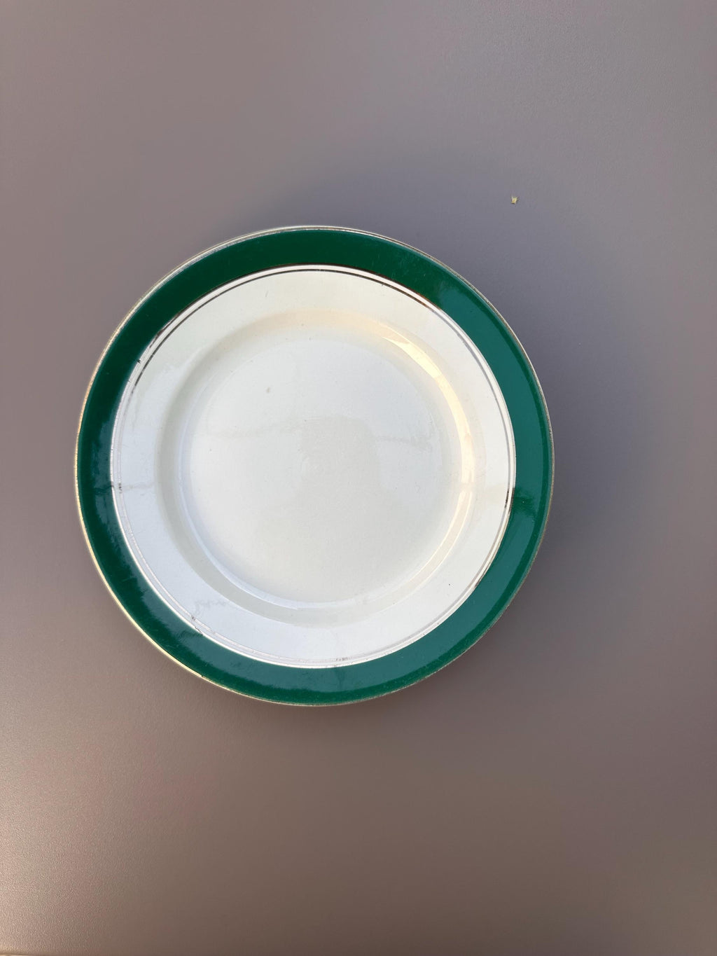 assiettes à dessert anciennes Digoin & Sarreguemines – Modèle Savoie lot de 9