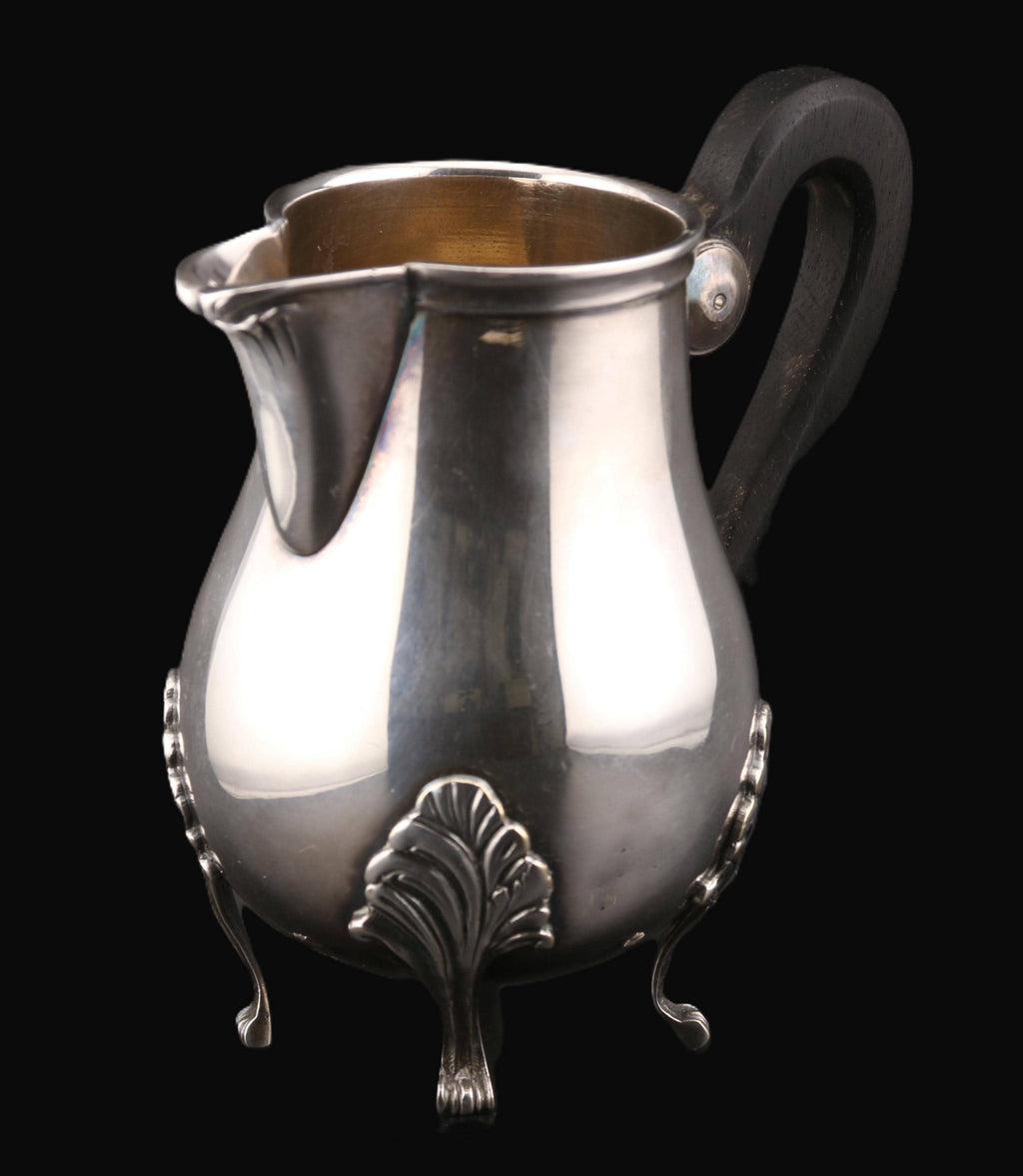 Silver-plated & Blackened Wood Milk Jug – Chic Flea Market & Tableware