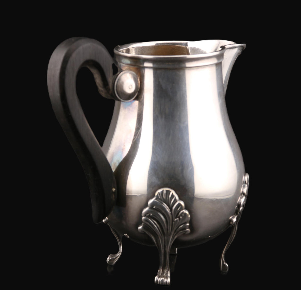 Silver-plated & Blackened Wood Milk Jug – Chic Flea Market & Tableware