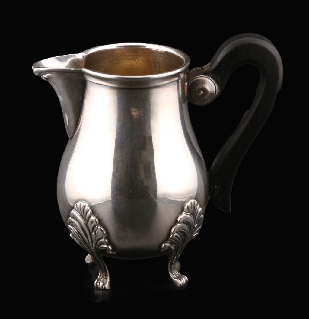 Silver-plated & Blackened Wood Milk Jug – Chic Flea Market & Tableware