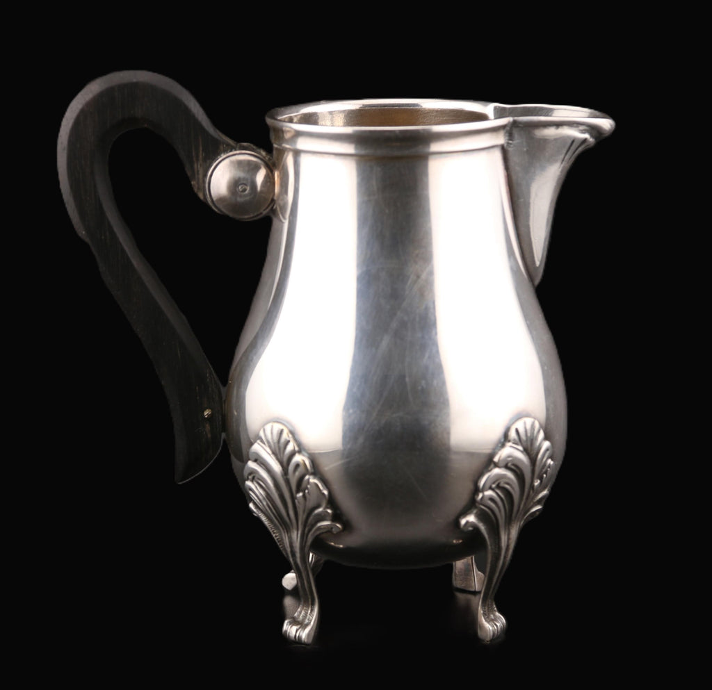 Silver-plated & Blackened Wood Milk Jug – Chic Flea Market & Tableware