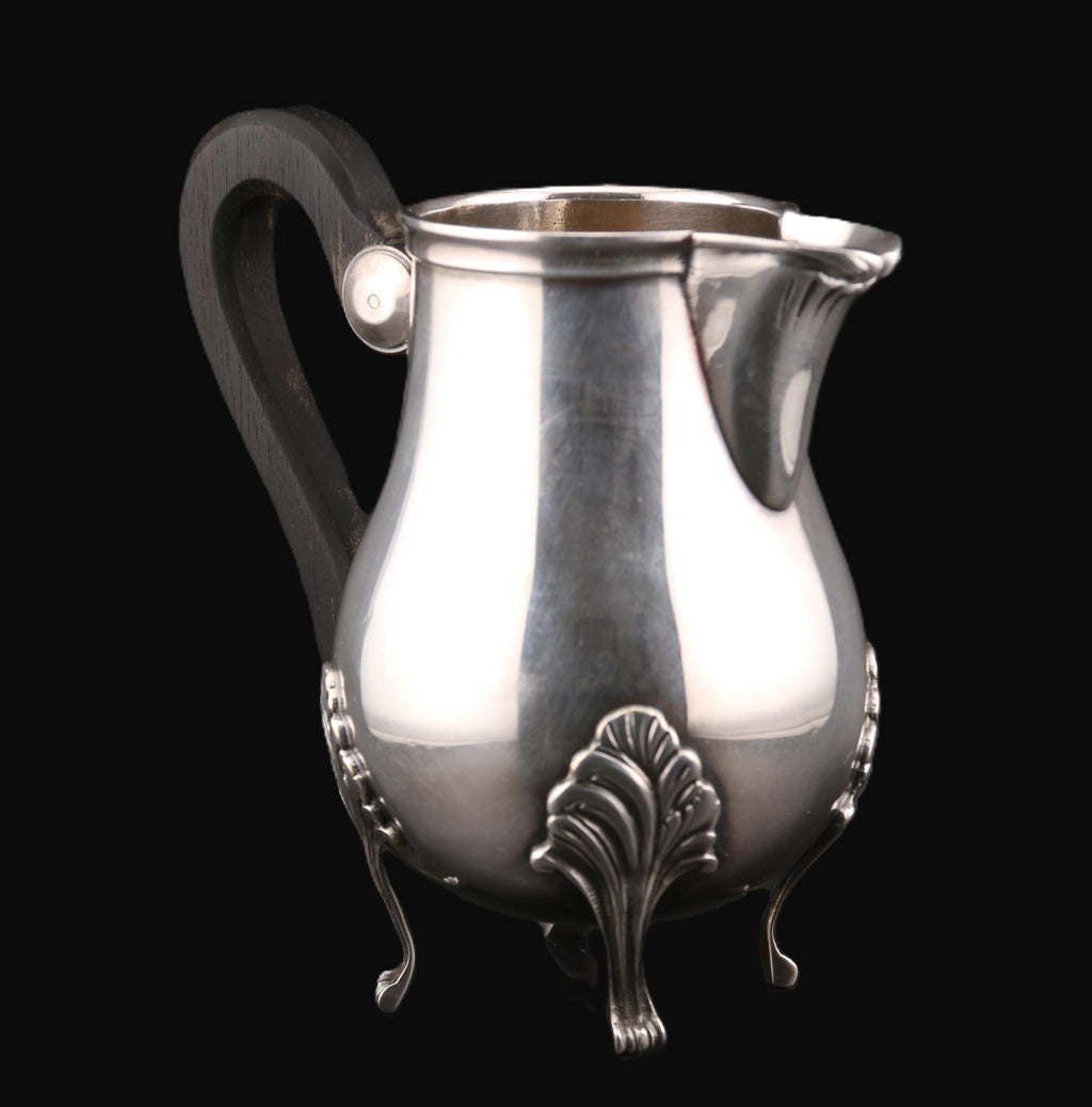 Silver-plated & Blackened Wood Milk Jug – Chic Flea Market & Tableware