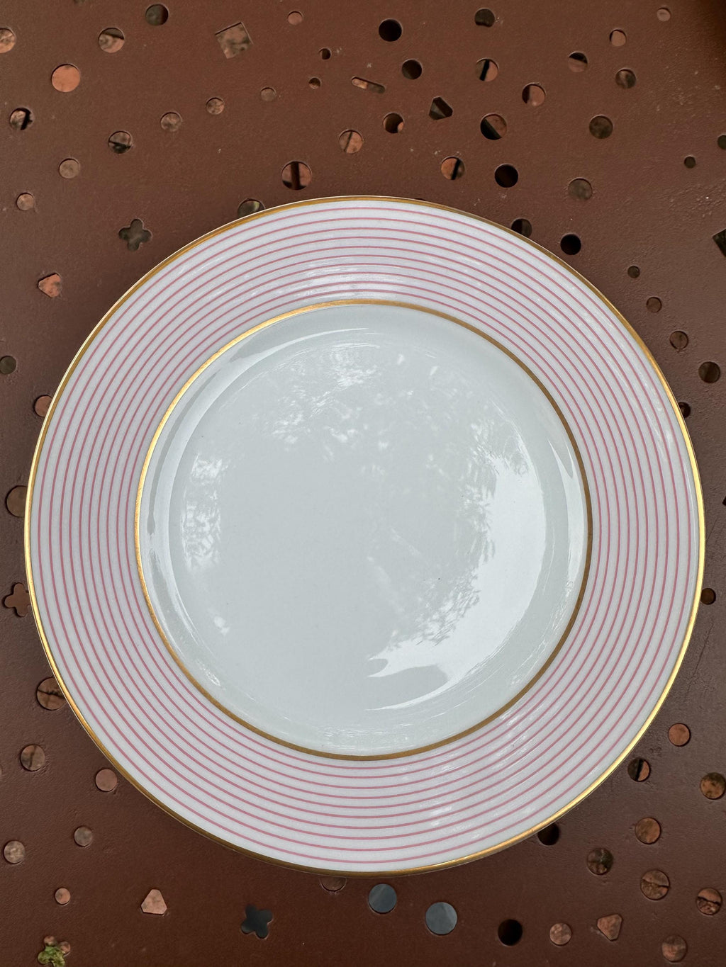 6 assiettes à dessert Raynaud Limoges – Modèle Céralène
