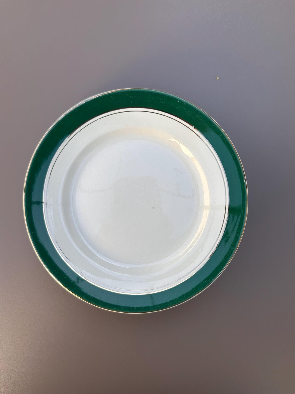 assiettes à dessert anciennes Digoin & Sarreguemines – Modèle Savoie lot de 9
