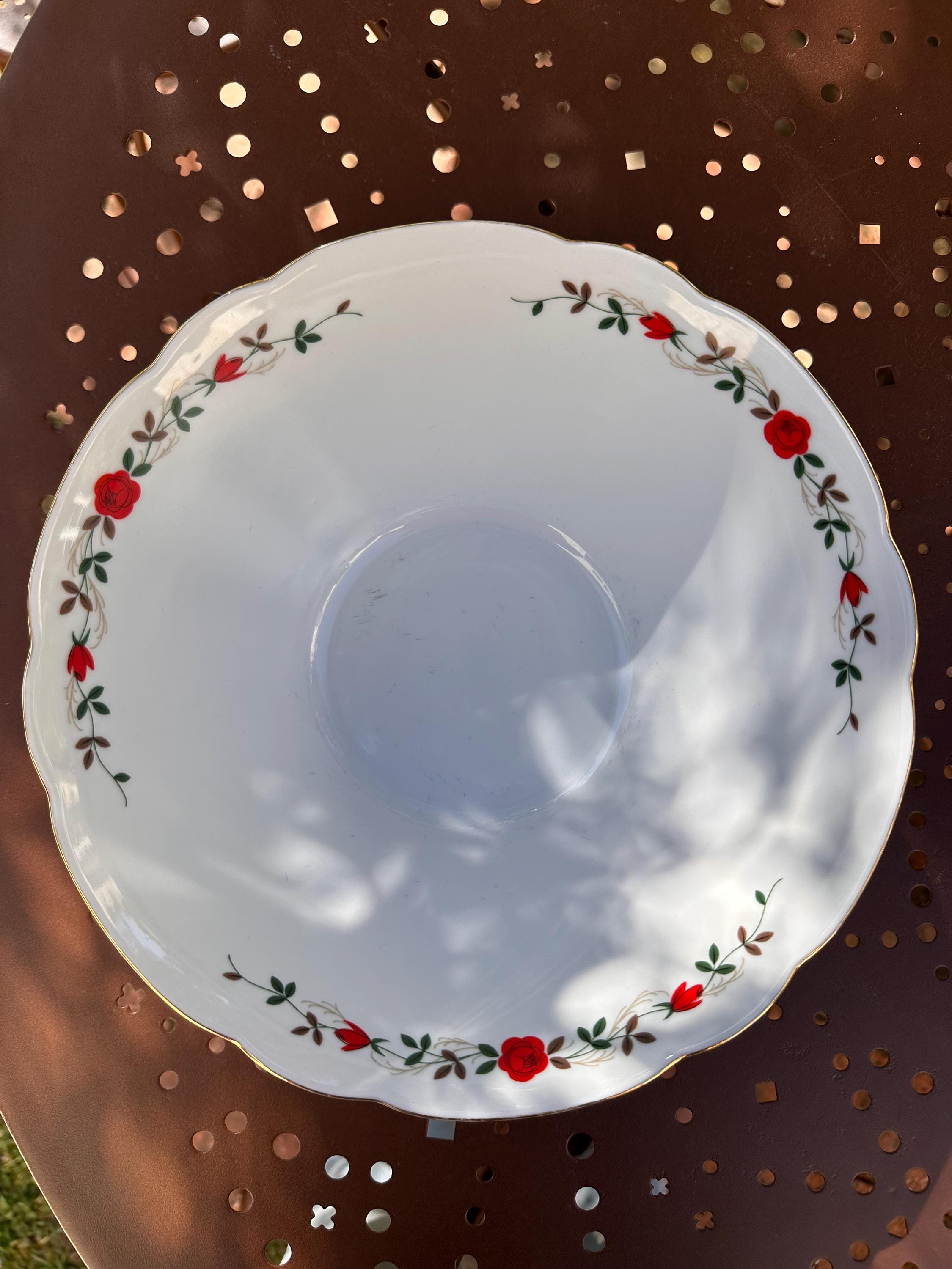 Vintage Seltmann Weiden Bavaria "Inka" Salad Bowl - German Porcelain