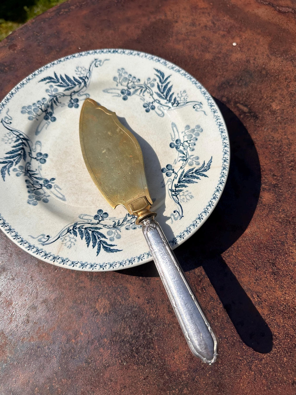 Pelle à gâteau de prestige en argent et vermeil – Fin XIXème