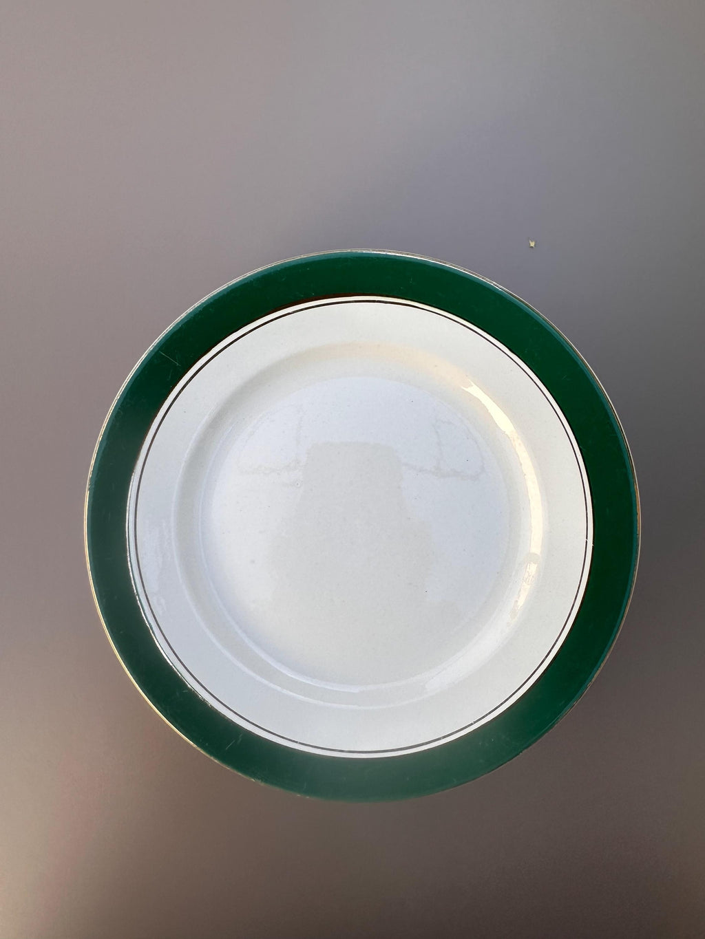 assiettes à dessert anciennes Digoin & Sarreguemines – Modèle Savoie lot de 9