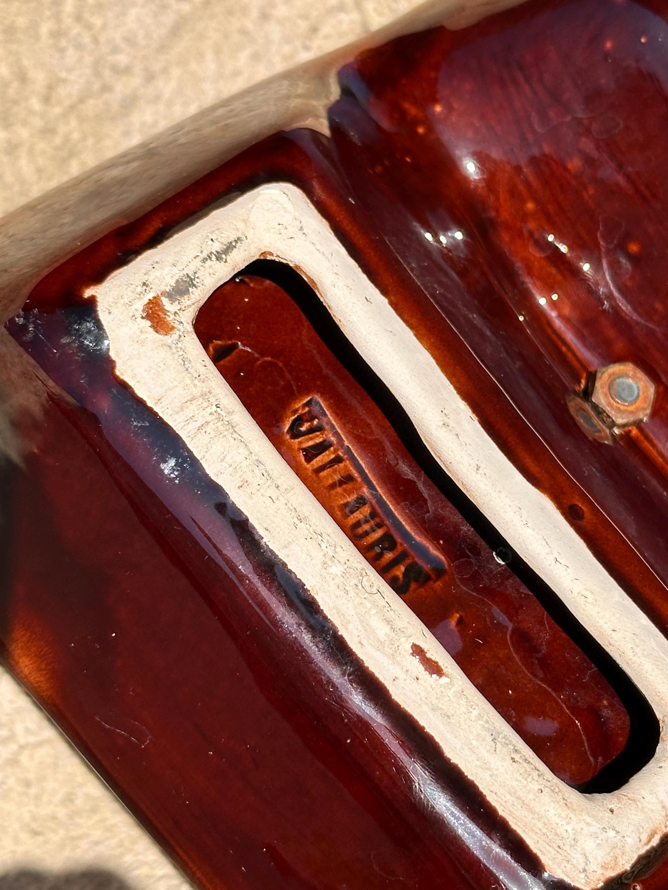 Plat à compartiments vintage en céramique de Vallauris