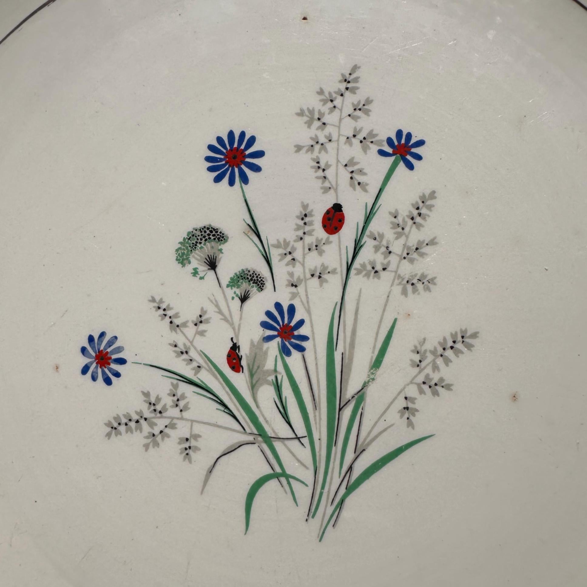 Sarreguemines earthenware cake dish – Nadin model