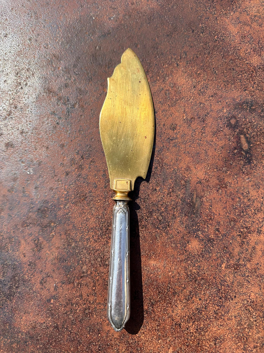 Pelle à gâteau de prestige en argent et vermeil – Fin XIXème