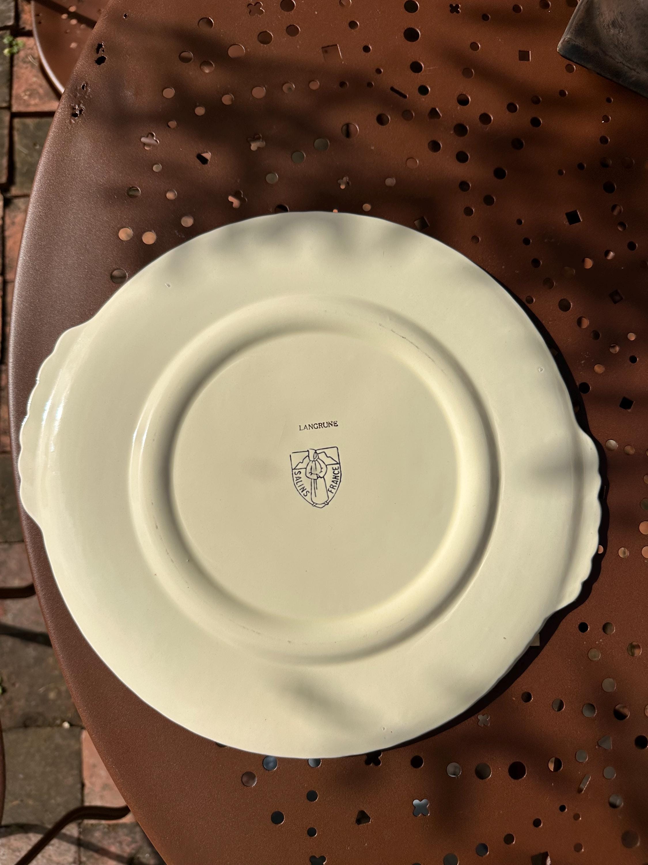 Salins earthenware cake dish – Langrune model