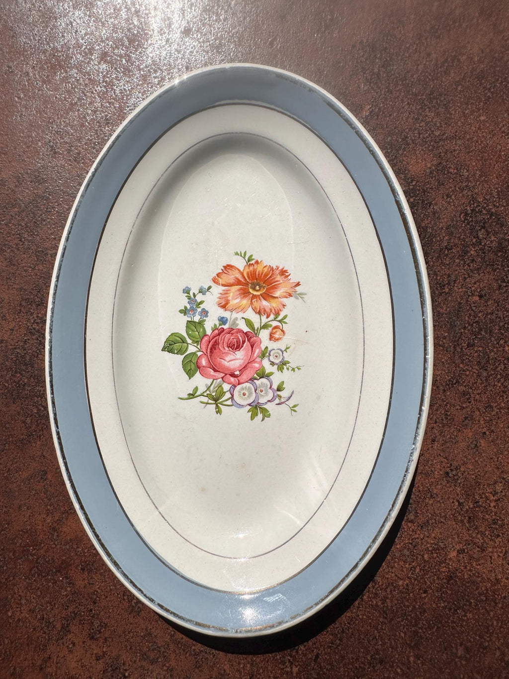 Duo de Raviers Vintage Sarreguemines "Royat" et Lunéville K&G "Versailles"